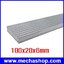 ฮีทซิงค์ ระบายความร้อน หลอดไฟLed อลูมิเนียมระบายความร้อน 100x20x6mm Cooler Cooling LED Power DIY Heatsink Radiator