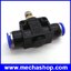 ข้อต่อลมพร้อมสปีดคอนโทรล ASA PA APA LSA Series Pneumatic Air Flow Speed Controller 6mm
