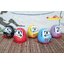 ตุ๊กตา ดารุมะ ตุ๊กตาขอพร [Daruma] สูง 1.8นิ้ว ชุด 5 ตัว - เซรามิค [daru5]