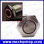 สวิทซ์กดติดปล่อยดับ มีไฟ LED วงแหวนสีแดง 24V 16mm Flat round momentary ring lamp waterproof IP67 switch 1635F
