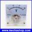 โวลต์มิเตอร์ มิเตอร์วัดโวลต์ไฟฟ้า Analog Volt Voltage Panel Meter Voltmeter 0-30V DC 91C4