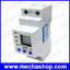 ป้องกันไฟตกไฟเกิน ป้องกันกระแสเกิน วัดค่าพลังงานได้ 63A Top input 230V Din rail adjustable over under voltage protective device protector current limit protection Voltmeter Kwh