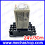 เครื่องหน่วงเวลา แบบหน่วงเปิด ตั้งเวลาแบบอนาล็อก พร้อมฐาน H3Y-4 Power On Timer Delay Relay 30min 24VDC Solid-State Relay