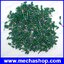 (จำนวน100ชิ้น)ขั้วต่อสายคอนโทรล ข้อต่อสายไฟ แบบหุ้ม เฟอรู PVC Insulated Bootlace Ferrules VE7508 สีเขียว สำหรับสายไฟขนาด 0.75 mm2, 20AWG, พินยาว 8.0mm วัสดุทองเหลือง