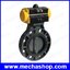 วาล์วผีเสื้อนิวเมติกส์ วาล์วลมผีเสื้อ 5" DN125 PVC Pneumatic Butterfly Valve Double Acting, EPDM Sealing (สินค้า Pre-Order)