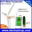 กังหันลมผลิตไฟฟ้า 3 ใบพัด Wind Generator Kit, 400W AC พร้อมชุดควบคุม 1200w MPPT hybrid controller ร่วมกับโซล่าเซลล์ เลือกแรงดัน 12/24V (สินค้า Pre-Order)
