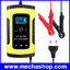 เครื่องชาร์ทและซ่อมแซมเซลล์แบตเตอรี่ 12V 6A 100Ah Full Automatic Car Battery Charger Intelligent Fast Power Charging Pulse Repair Chargers Wet Dry Lead Acid Battery-charge