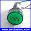 มิเตอร์วัดกระแสไฟฟ้า แอมป์มิเตอร์ 22MM TOMZN AC 0-100A LED Ammeter current meter indicator pilot light สีเขียว