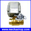 มอเตอร์วาล์วไฟฟ้าทองเหลือง วาล์วปิดเปิดน้ำไฟฟ้า 1/2นิ้ว TFA-20-0-C DN15 AC 220V Brass Motorized Ball Valve, CR202 (จ่ายไฟเปิด ดับไฟปิด)