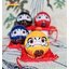 ตุ๊กตา ดารุมะ ตุ๊กตาขอพร [Daruma] สูง 3 นิ้ว - เซรามิค [352xx]