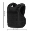 mini tactical vest สำหรับตกแต่งขวดน้ำ ขวดเบียร์