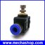 ข้อต่อลมพร้อมสปีดคอนโทรล ASA PA APA LSA Series Pneumatic Air Flow Speed Controller 6mm