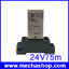 เครื่องหน่วงเวลา แบบหน่วงเปิด ตั้งเวลาแบบอนาล็อก พร้อมฐาน H3Y-2 Power On Timer Delay Relay 5min 24VDC