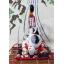 แมวกวัก แมวนำโชค ชูหางสูง สูง 8.5 นิ้ว กวักโชคลาภเงินทอง - เซรามิค [86837]