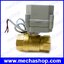 มอเตอร์วาล์วไฟฟ้า วาล์วไฟฟ้า ทองเหลืองขนาด 1นิ้ว DN25 Electric Motorized ball Valve AC 220V TF25-B2-C CR202 เกลียวนิ้ว 2สาย ปิดวาล์วอัตโนมัติเมื่อไฟดับ