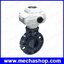 มอเตอร์วาล์วผีเสื้อ DN80 3" UPVC Motorized Electric Butterfly Valve Plastic, 12V, 24V, 220V, 380V (สินค้า Pre-Order)