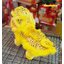 ตุ๊กตาหัวสิงโต เชิดสิงโต เชิดหัวสิงโต เดินได้ มีเพลง (1ตัว) - สีทองทั้งตัว [Lion-YG]