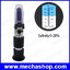 เครื่องวัดความเค็ม 0-28% Handheld Salinity Refractometer Fluid Solution Salt Concentration Meter พร้อมกล่อง