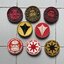 patch อาร์ม แบบ pvc กลุ่ม B (มีตีนตุ๊กแกทุกชิ้น)