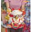 แมวกวัก แมวนำโชค สูง 10.5 นิ้ว ถือค้อนให้โชคลาภ กวักเงินกวักทอง [sw267c]