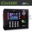 เครื่องสแกนลายนิ้วมือ บันทึกเวลาทำงาน ZKT iClock680