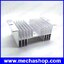 ฮีตซิงค์ระบายความร้อน อลูมิเนียมระบายความร้อน โซลิดสเตตรีเลย์ W shape Aluminum Single Phase Solid State Relay SSR Heat Sink Heat Dissipation from 10A-40A