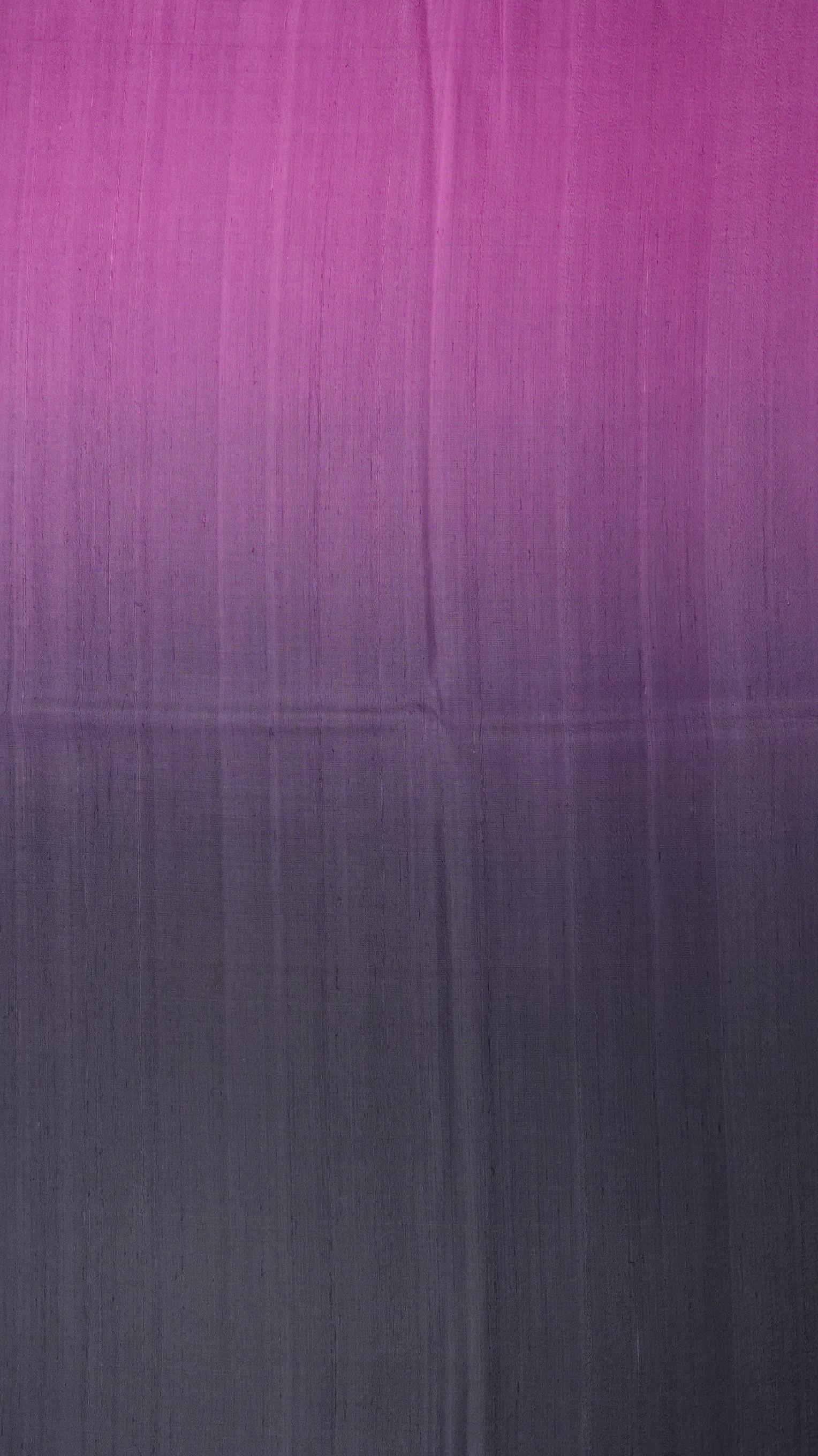 ผ้าไหมย้อมสไลด์สี ไหมบ้านทอมือ 2ตะกอ สีม่วง-สีเทาเข้ม เลือกขนาด รหัส BT-TT-02246854