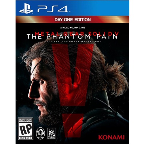 PS4: Metal Gear Solid V - The Phantom Pain Day One Edition (Z2) [ส่งฟรี EMS]