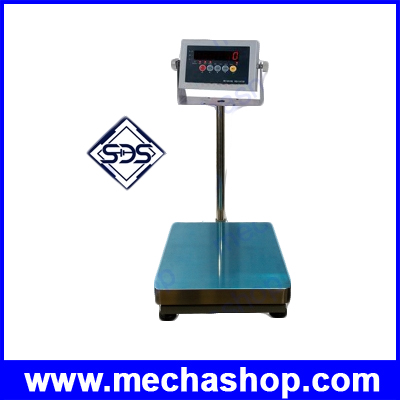 เครื่องชั่งดิจิตอลตั้งพื้น เครื่องชั่งน้ำหนัก Digital Scale ชั่งได้ 60kg/5g, 100kg/5g, 150kg/10g, 300kg/20g, 500kg/50g รุ่น IDS701 ยี่ห้อ SDS (จีน)
