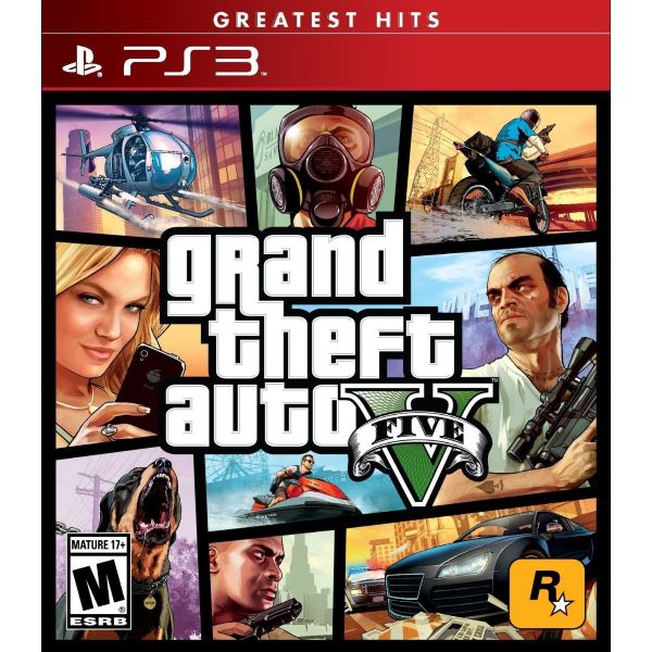 PS3: Grand Theft Auto V - Greatest Hits "GTA V" (Z1) [ส่งฟรี EMS]