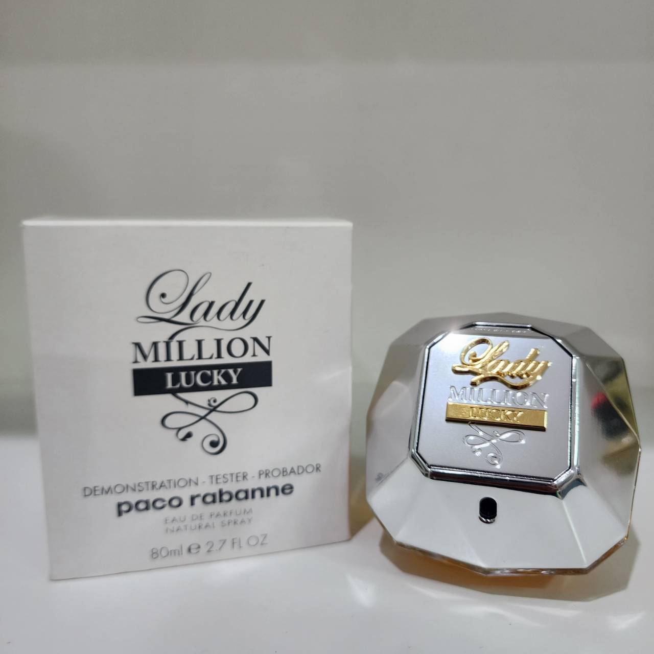 น้ำหอมแท้ Paco Rabanne Lady Million Lucky EDP 80ml กล่องเทส โค้ด90861