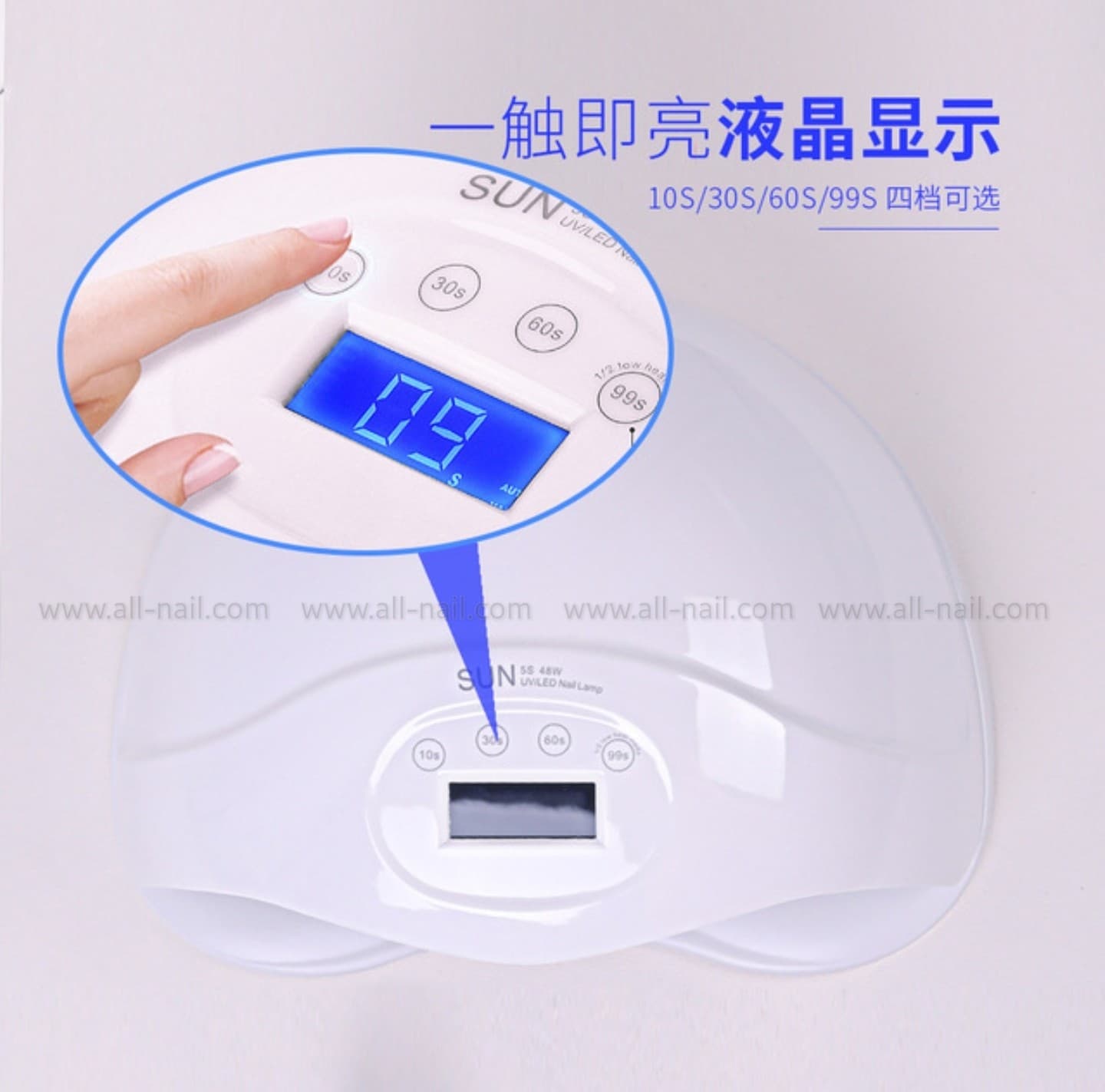 เครื่องอบเล็บเจล UV/LED 48w