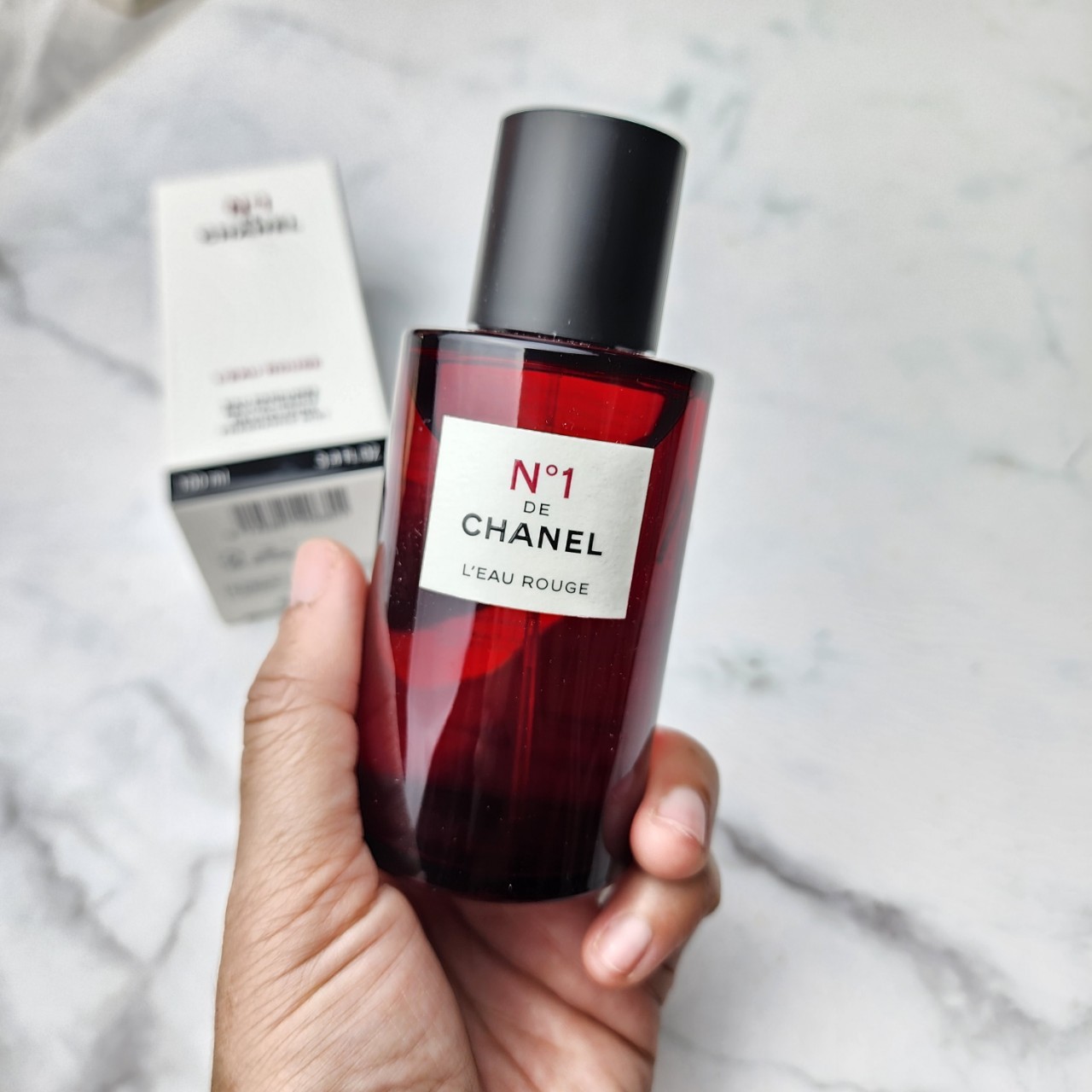 น้ำหอมแท้แบ่งขาย Chanel No 1 de Chanel L'Eau Rouge by Chanel is 💕Travel Size แบบทดลอง