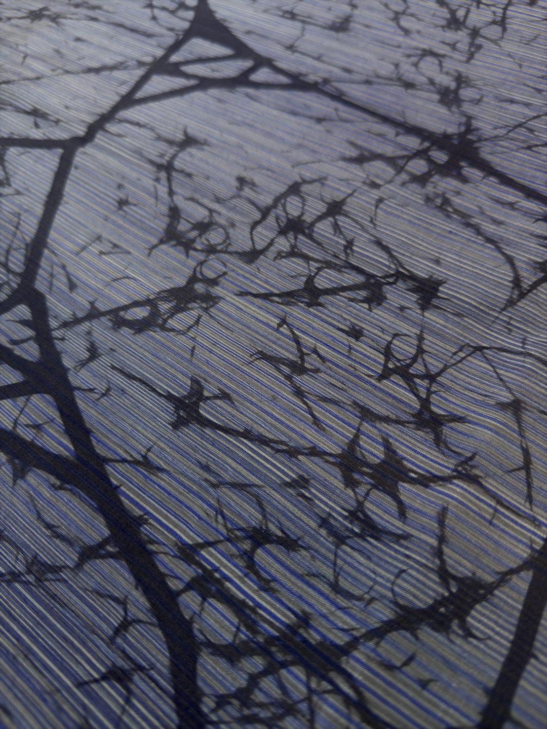 ผ้าไหมทอมือบาติก สีเทา ราคาต่อเมตร รหัส A11-Kaya-1204682