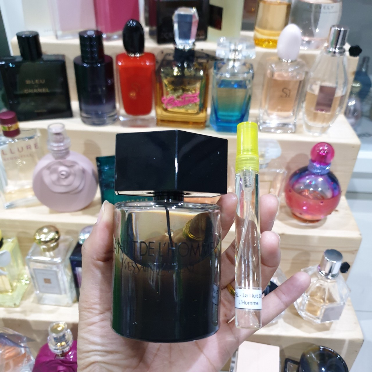 น้ำหอมแท้แบ่งขาย YSL La Nuit L'homme edt💕Travel Size #แบบทดลอง