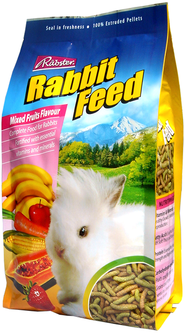 Rabster - แร็บสเตอร์ อาหารกระต่ายสำเร็จรูปสำหรับกระต่ายทุกพันธุ์ (750 กรัม)
