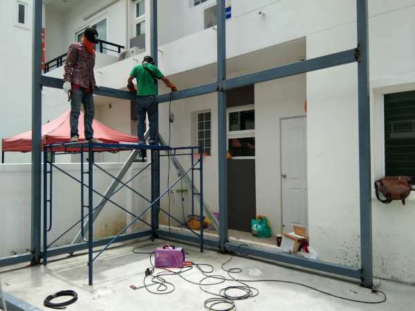 ออฟฟิศสำเร็จรูป 2 ชั้น ขนาด4.00x8.00 เมตร