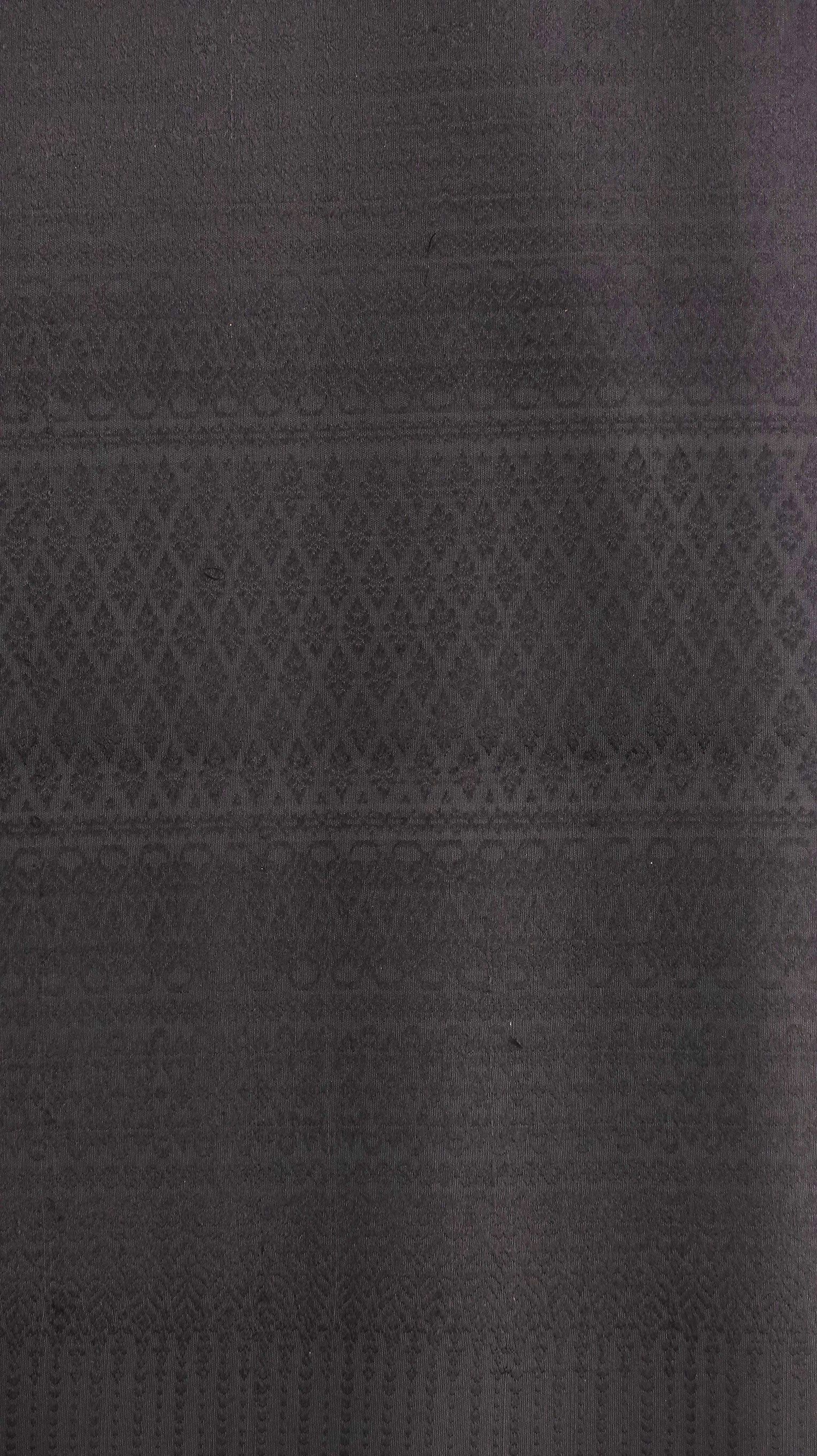 ซิ่น ผ้าไหมยกสุรินทร์ ขนาด 1x2เมตร สีดำสนิท รหัส N11-NY-0902673