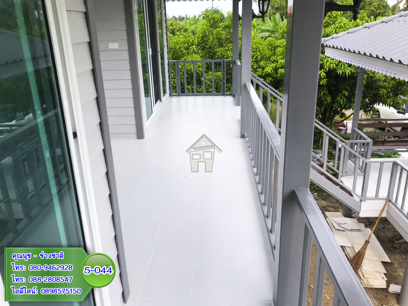 5-044 บ้านน็อคดาวน์ - บ้านหลังใหญ่ - ทรงมะนิลา