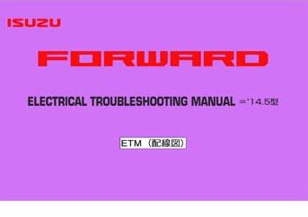 ISUZU FORWARD (2014-5~) วงจรไฟฟ้า 4HK1 6HK1 6HL1 คอมมอนเรล รถบรรทุกอีซูซุ ISUZU FORWARD WIRING DIAGRAM FTS FVZ FRR FRS FSS SMOOTHER-F วงจรเชียงกงญี่ปุ่น ไวริ่งไดแกรมรถบรรทุก