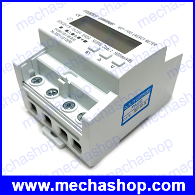 วัตต์มิเตอร์ วัตต์ฮาวร์มิเตอร์ DDS238-4W 5(60)A 110/230V 50H/60HZ Single phase Wifi Smart energy meter over and under voltage current protection RS485