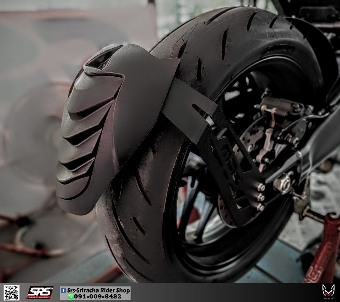 กันดีดขาคู่ Double Arm Splashguard By M.A.D.