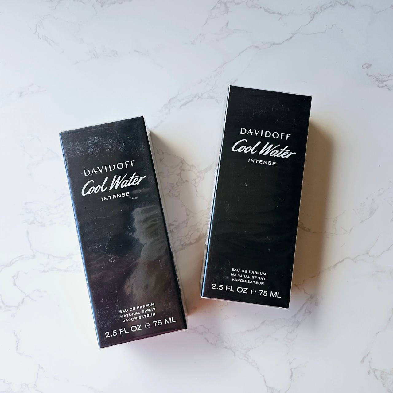 น้ำหอมแท้ Davidoff cool water intense 75ml. กล่องซีล