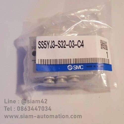 Manifold SMC รุ่น SS5YJ3-32-03-C4 (NEW)