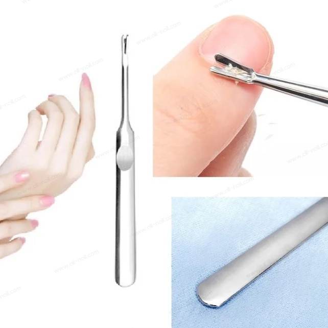 ที่ขูดหนังขอบเล็บ ขูดหนังซอกเล็บ ขูดหนังกำพร้า ด้ามสแตนเลส