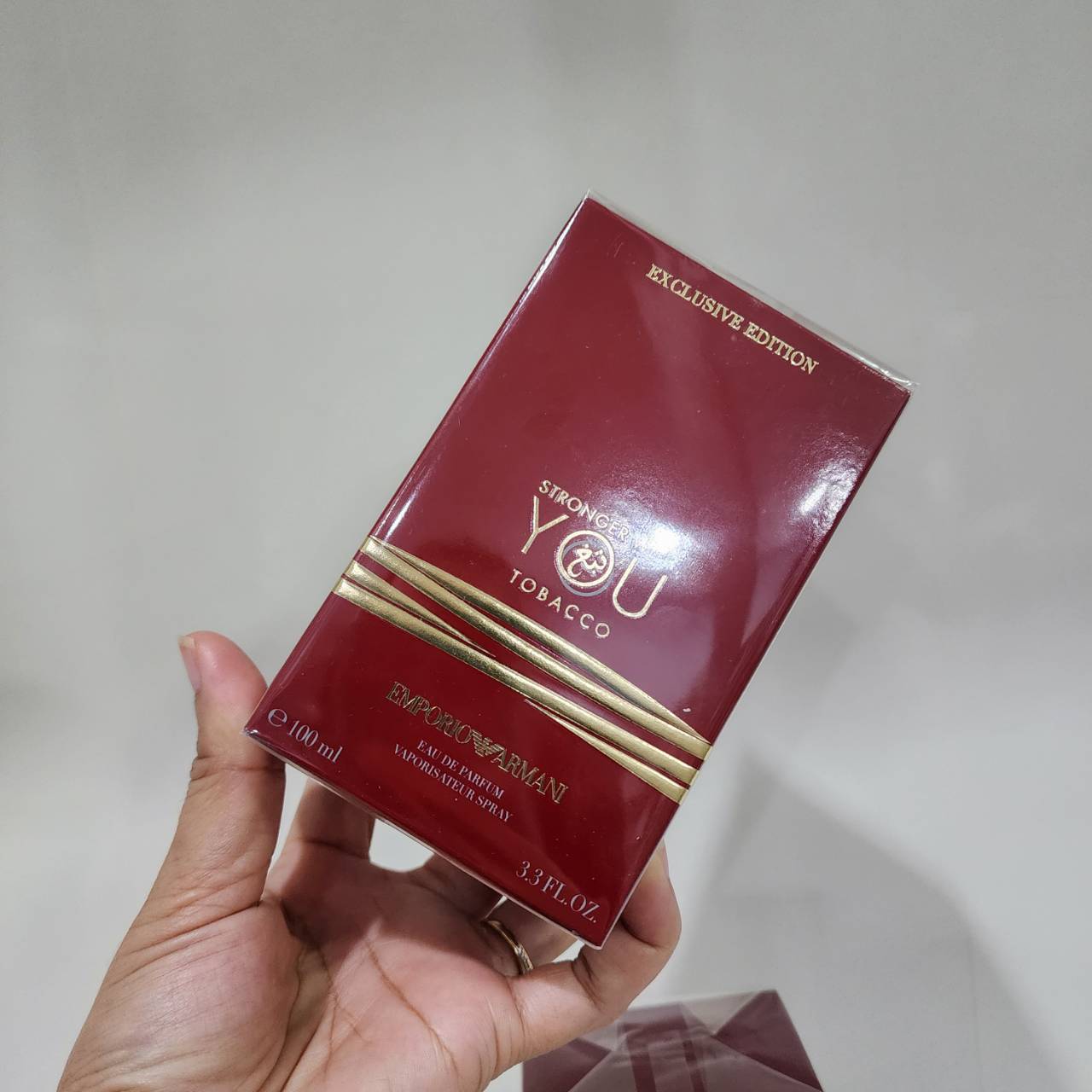 น้ำหอมแท้ Giorgio Armani Stronger With You Tobacco EDP 100ml กล่องซีล P-Gi0rgi0