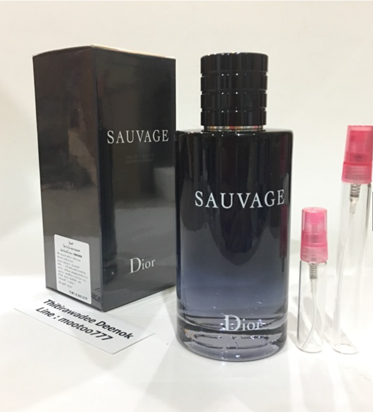 น้ำหอมแท้แบ่งขาย Christian Dior Sauvage EDT for men 💕Travel Size แบบทดลอง