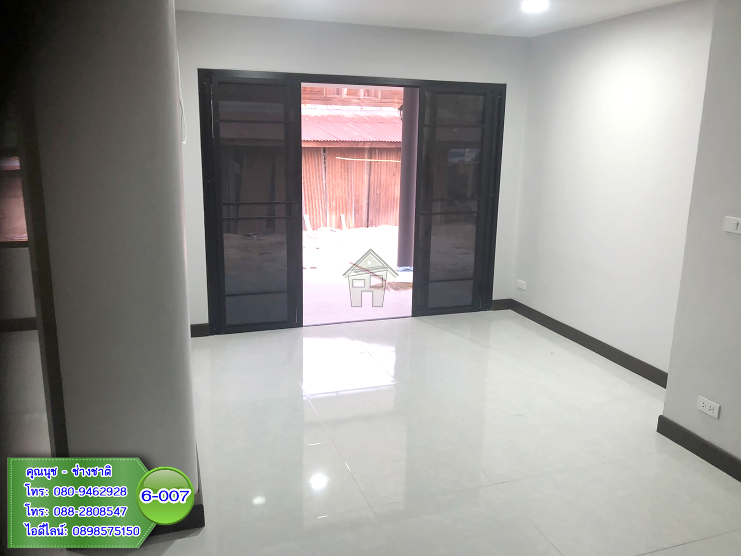 6-007 บ้านน็อคดาวน์ - บ้านหลังใหญ่ - ทรงปั้นหยา