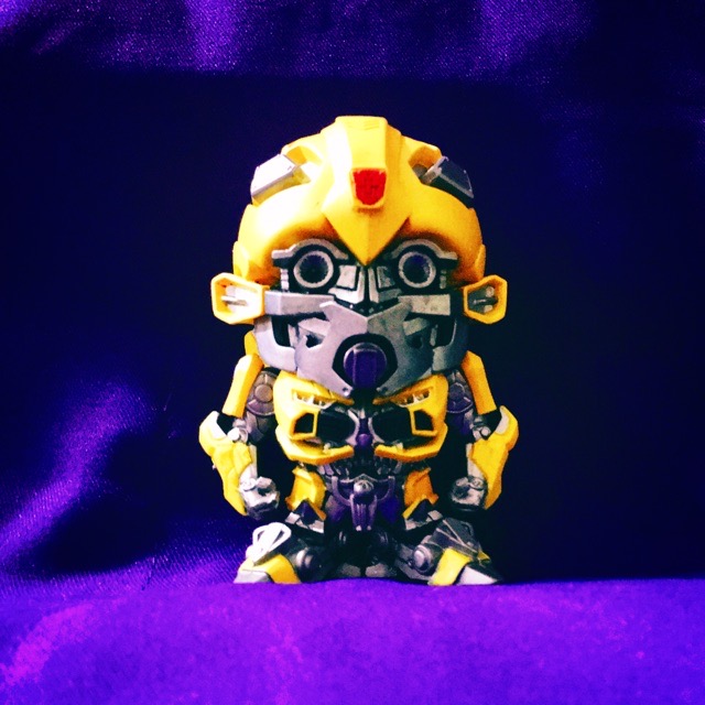 ฟิกเกอร์ ตุ๊กตา บับเบิ้ลบี Bubblebee Transformers Major Cineplex Super Deformed Figure Series 01DX ขนาด 11 CM. เป็นเรซิ่นพลาสติกแข็ง คงทน ไม่แตกหัก ไม่มีจุดขยับ เหมือนของจริง
