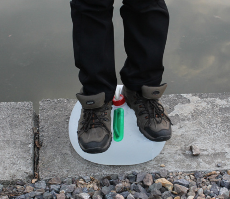 ถังน้ำ แกลลอน พกพา พับได้ 20 ลิตร